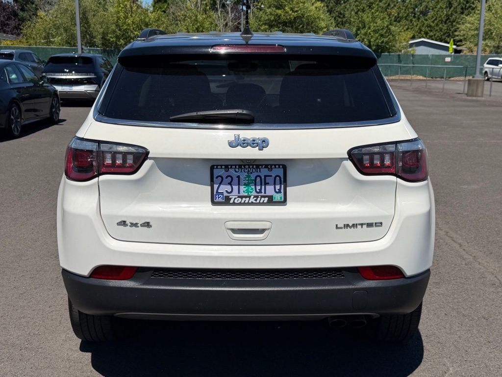 Used 2020 White Clearcoat Jeep Limited image 7