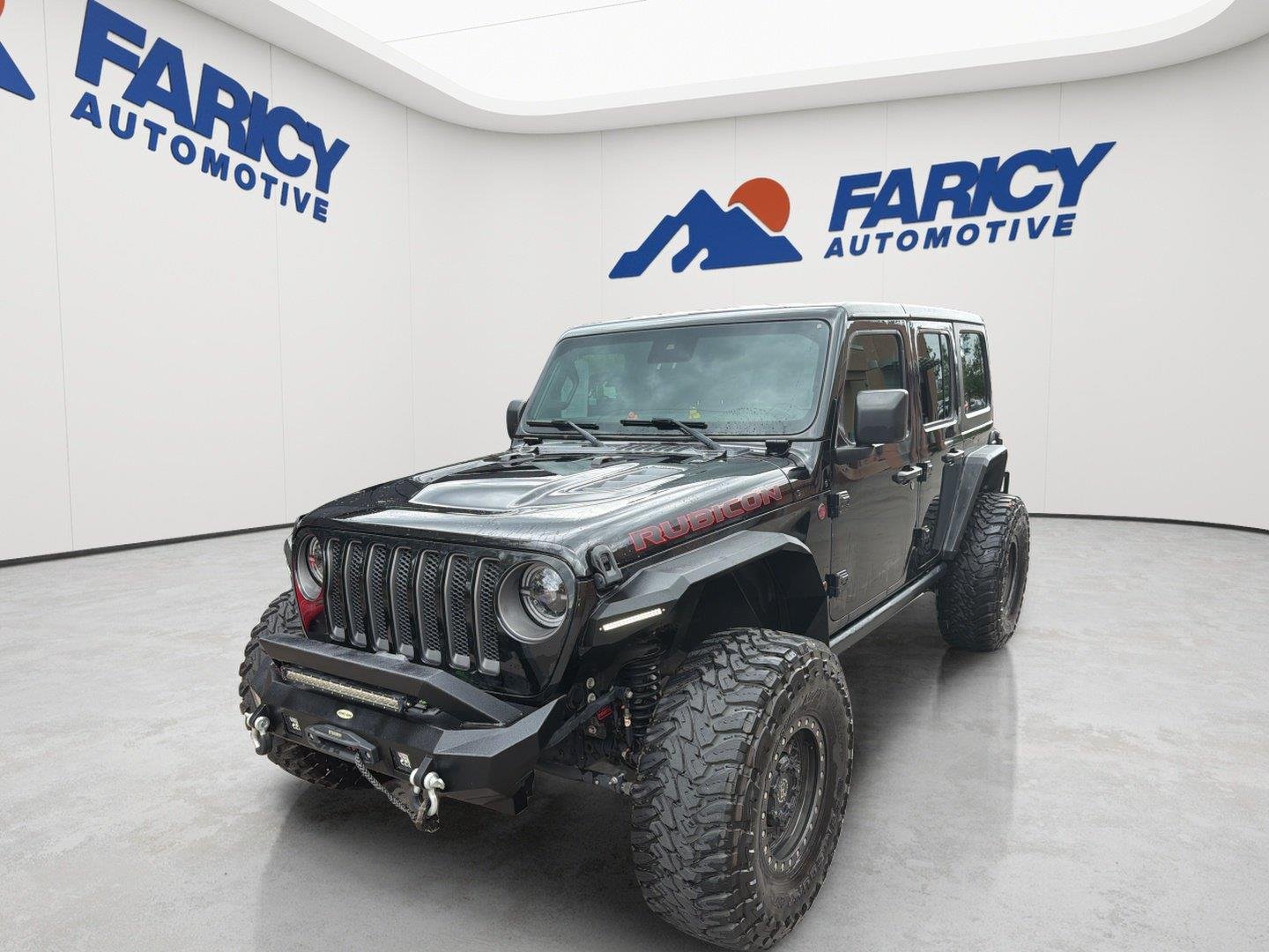 Used 2020 Black Clearcoat Jeep Rubicon image 1