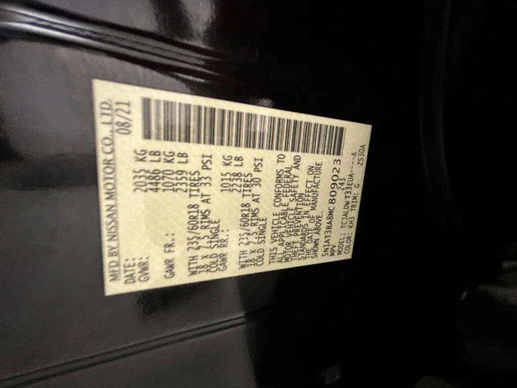 Used 2021 Black Nissan SV image 20