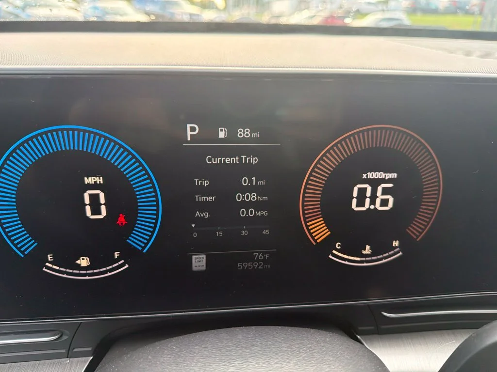 Used 2024 Denim Blue Pearl Hyundai SEL image 13