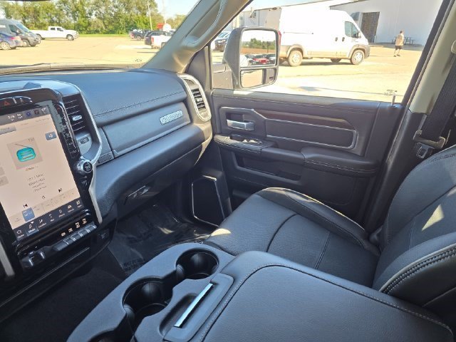 Certified Used 2024 Diamond Black Crystal Pearlcoat Ram Laramie image 36