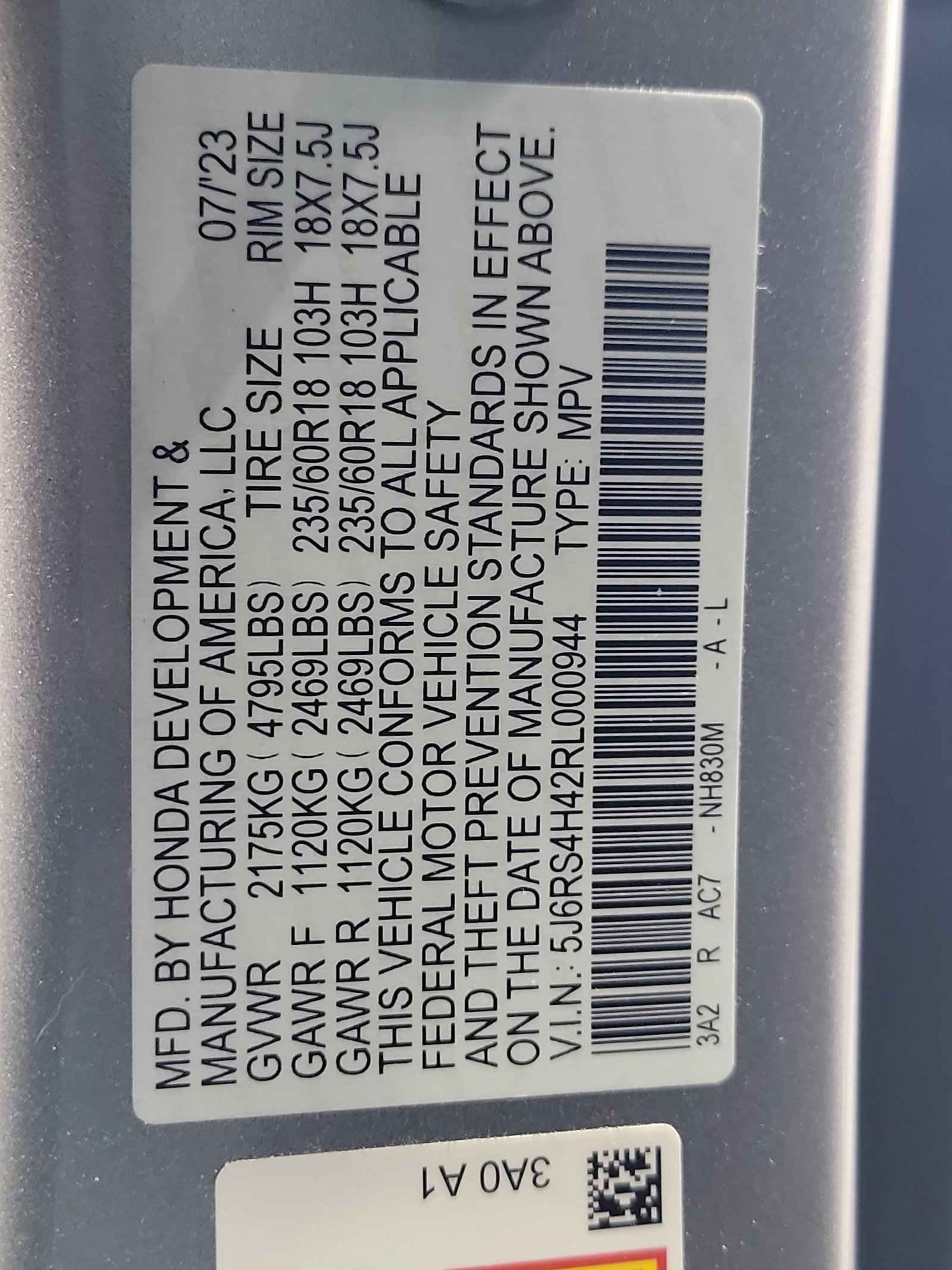 Certified Used 2024 Lunar Silver Metallic Honda EX image 33
