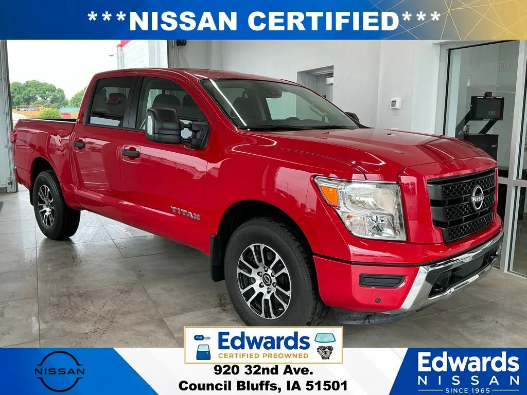 Used 2024 Red Nissan SV image 2