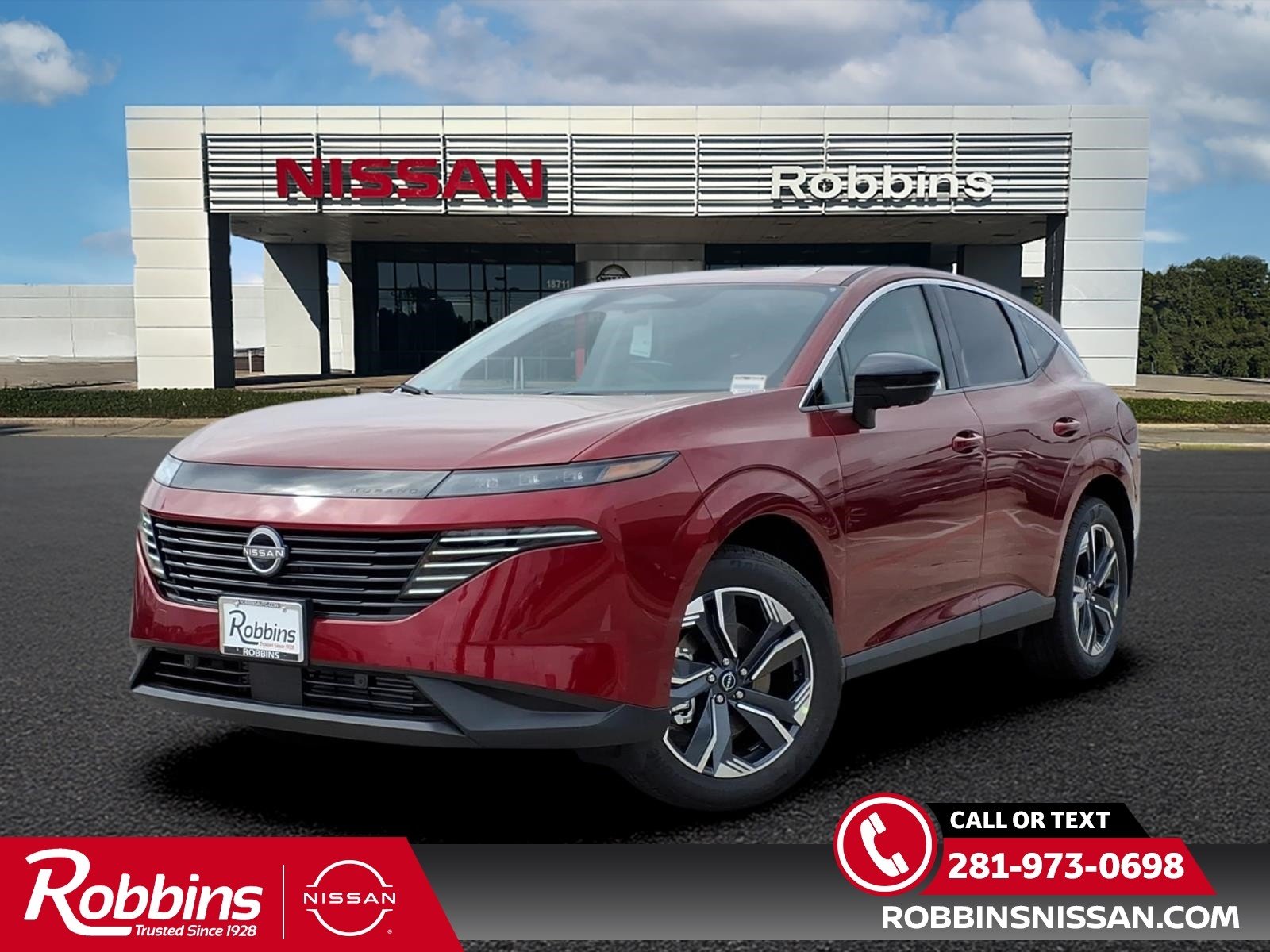 2026 Nissan Murano SL Red at Robbins Nissan
