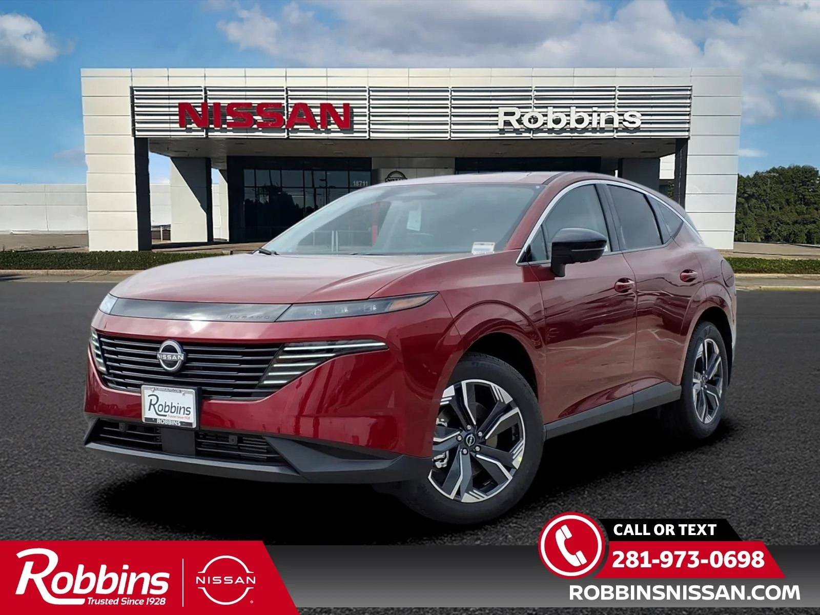 2026 Nissan Murano SL Red at Robbins Nissan