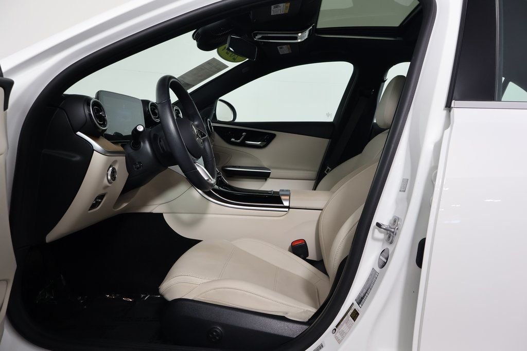 Certified Used 2024 Polar White Mercedes-Benz C 300 image 10