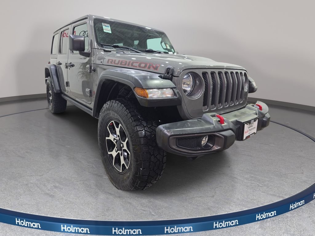 Used 2021 Gray Jeep Unlimited Rubicon image 4