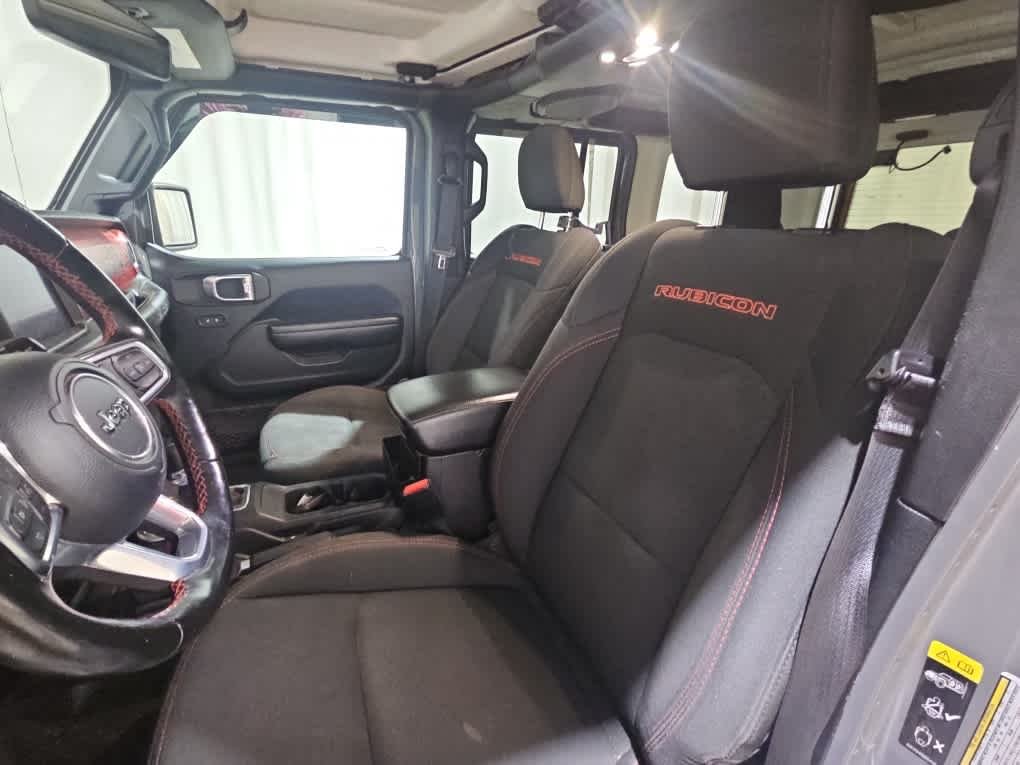 Used 2021 Sting Gray Clearcoat Jeep Unlimited Rubicon image 7