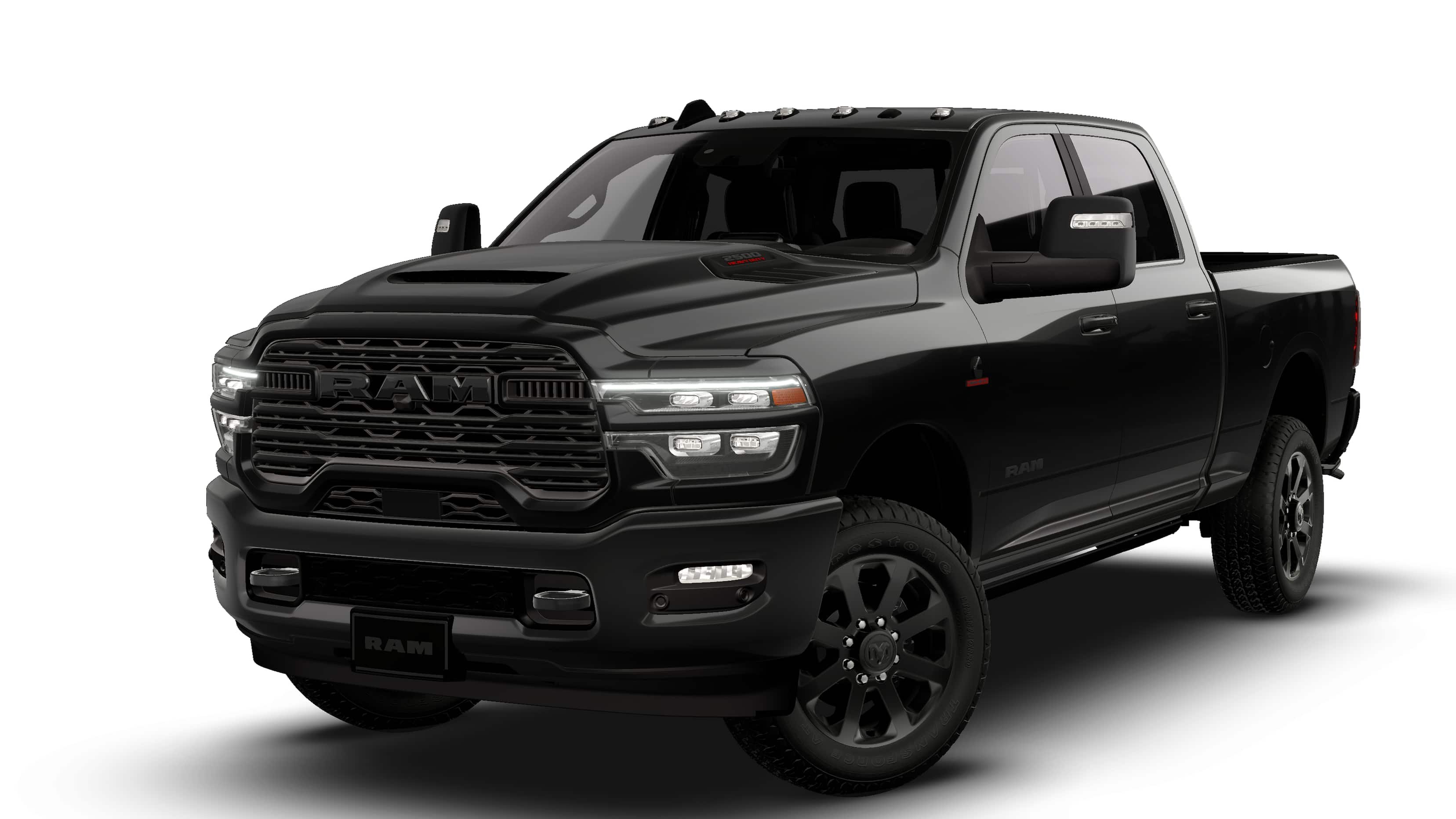 New 2026 Diamond Black Crystal Pearl-Coat Exterior Paint RAM LARAMIE image 13