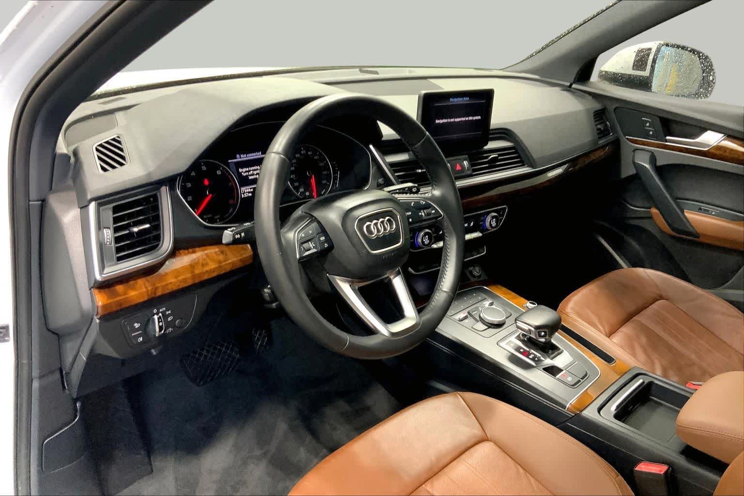 Used 2018 Ibis White Audi Premium Plus image 18