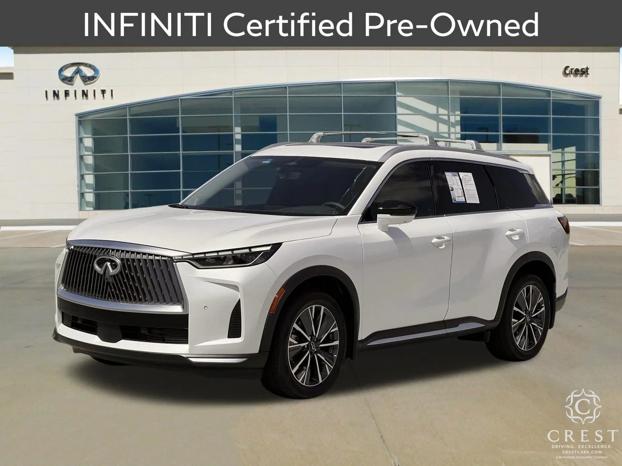 Certified Used 2026 Radiant White INFINITI LUXE image 9