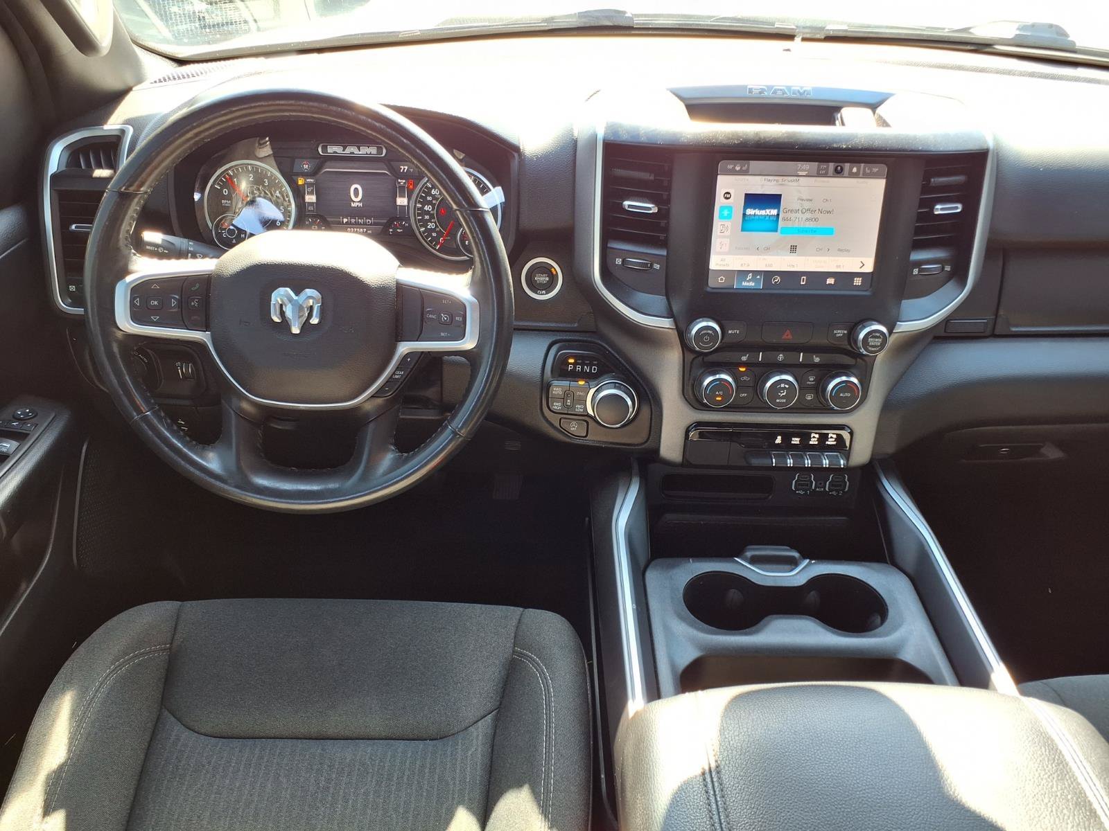 Used 2022 Bright White Clearcoat Ram Big Horn image 11