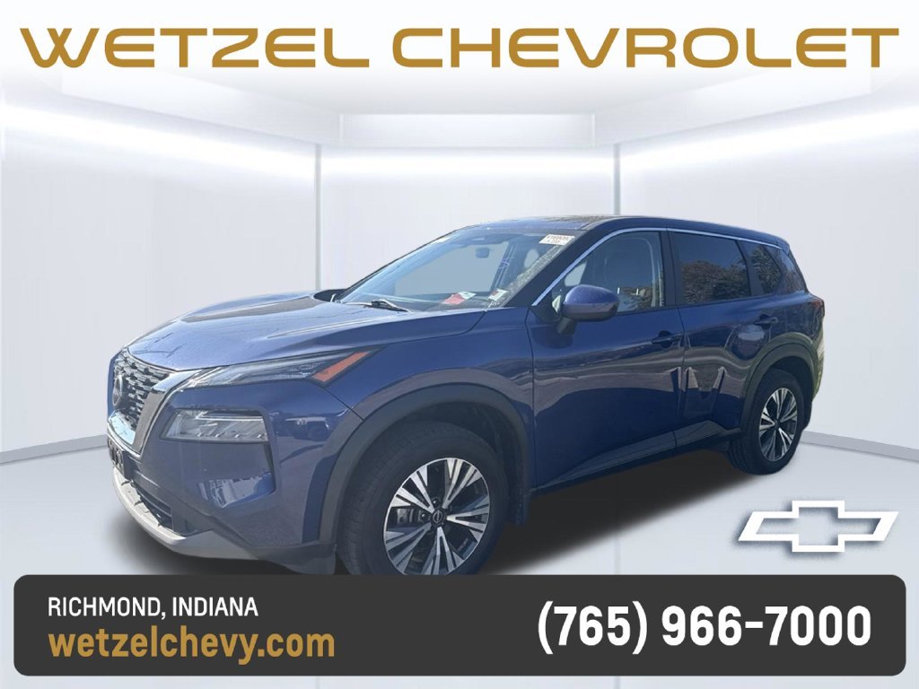 Used 2023 Blue Nissan SV image 1