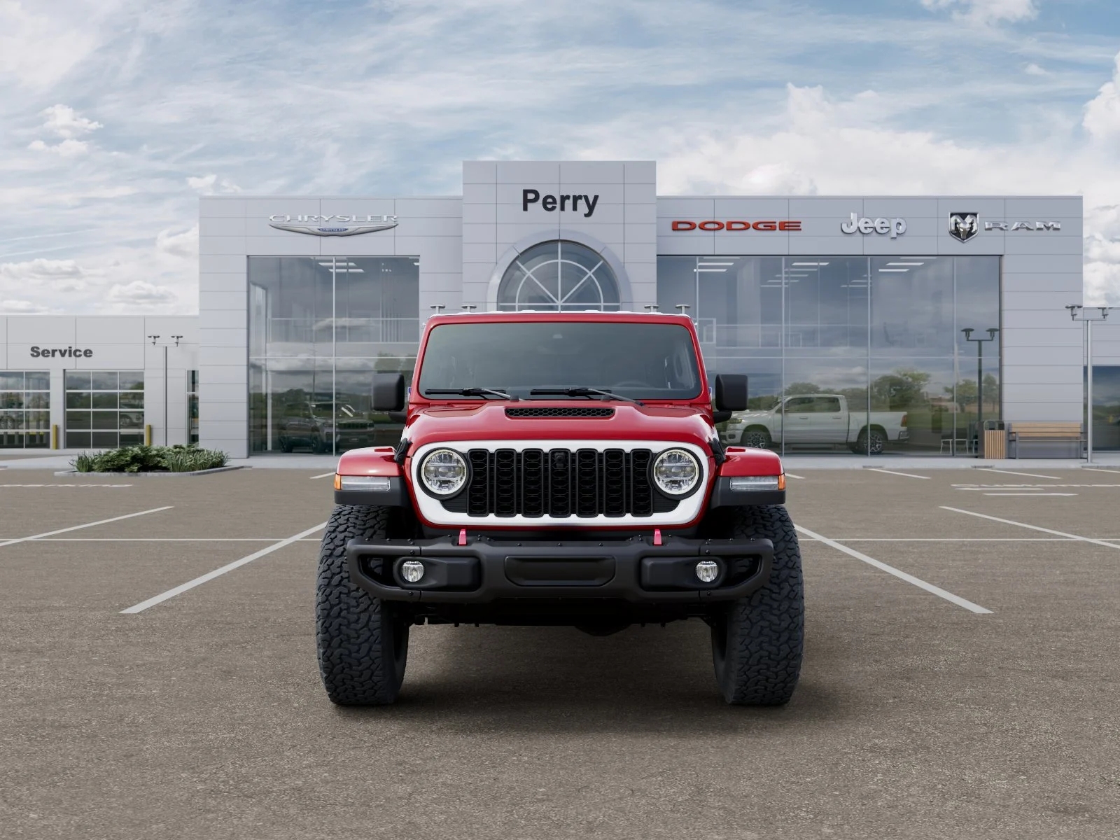 New 2026 Firecracker Red Clear-Coat Exterior Paint Jeep Rubicon X image 30