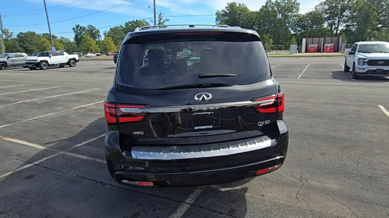 Used 2022 Black INFINITI PREMIUM SELECT AWD image 8