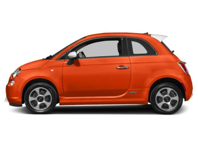 Used 2015 Electric Orange Tri-Coat Pearlcoat FIAT Battery Electric image 3