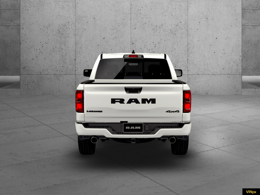 New 2026 Bright White Clear-Coat Exterior Paint RAM Laramie image 5