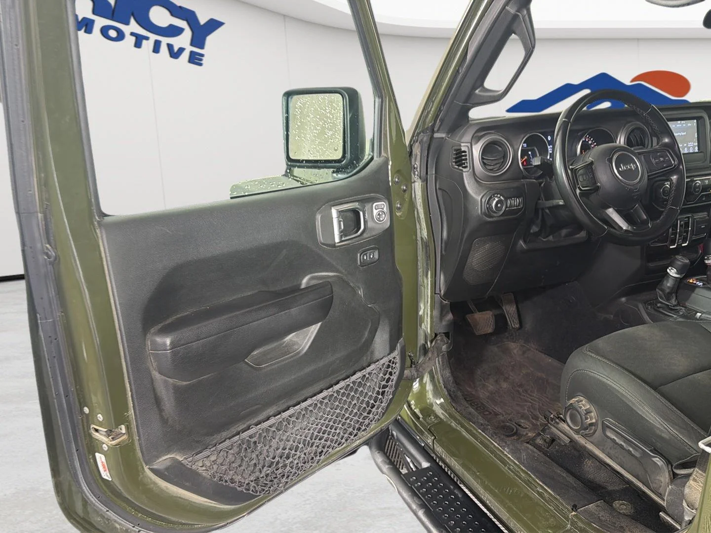 Used 2022 Sarge Green Clearcoat Jeep Unlimited Willys image 8