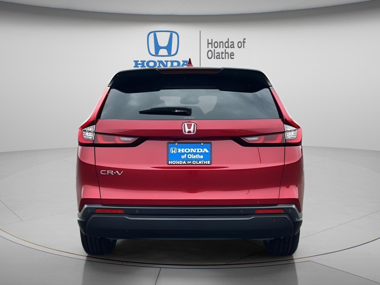 Certified Used 2024 Radiant Red Metallic Honda EX-L image 3