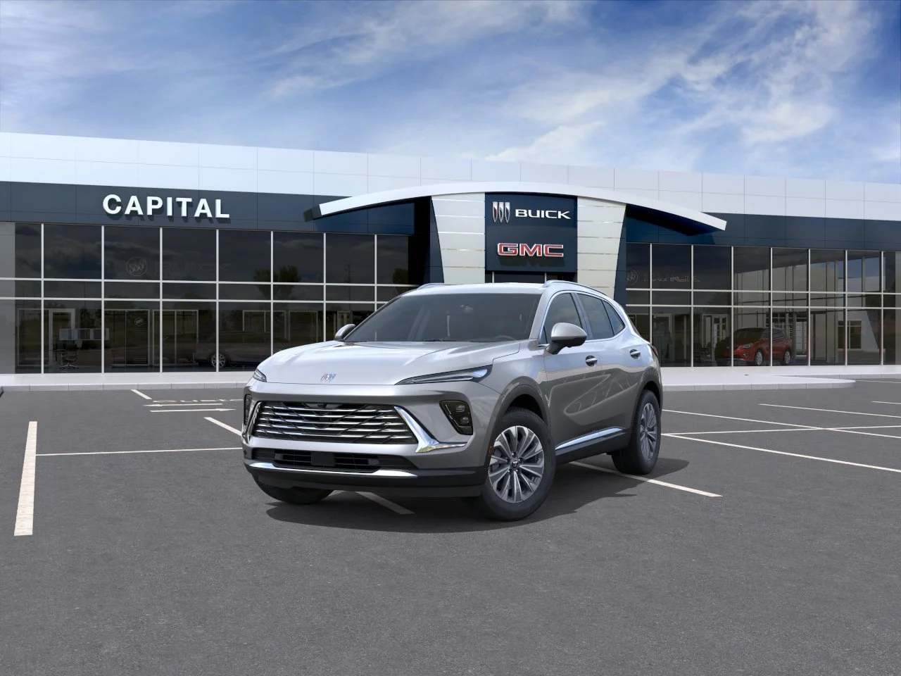 New 2026 Moonstone Grey Metallic Buick Preferred AWD image 8