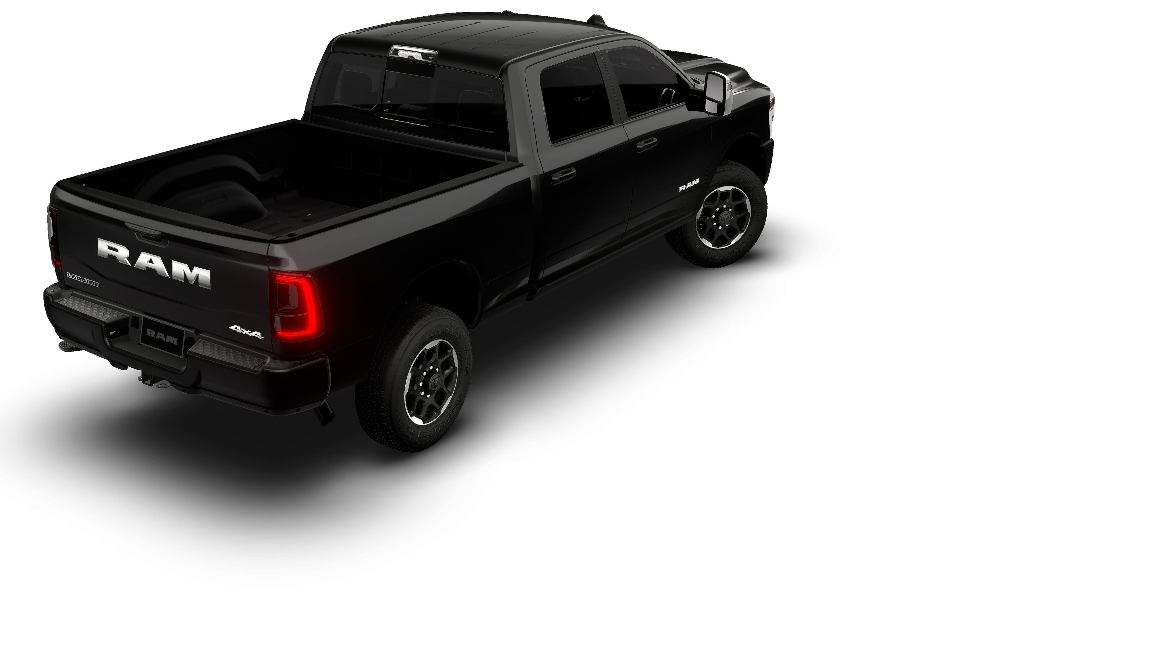 New 2026 Diamond Black Crystal Pearl-Coat Exterior Paint RAM LARAMIE image 14