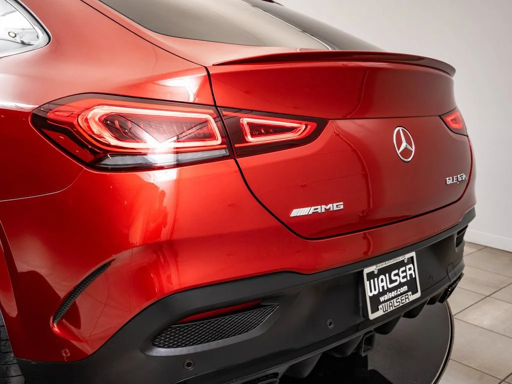 Used 2021 Designo Cardinal Red Metallic Mercedes-Benz GLE 63 S AMG® image 22