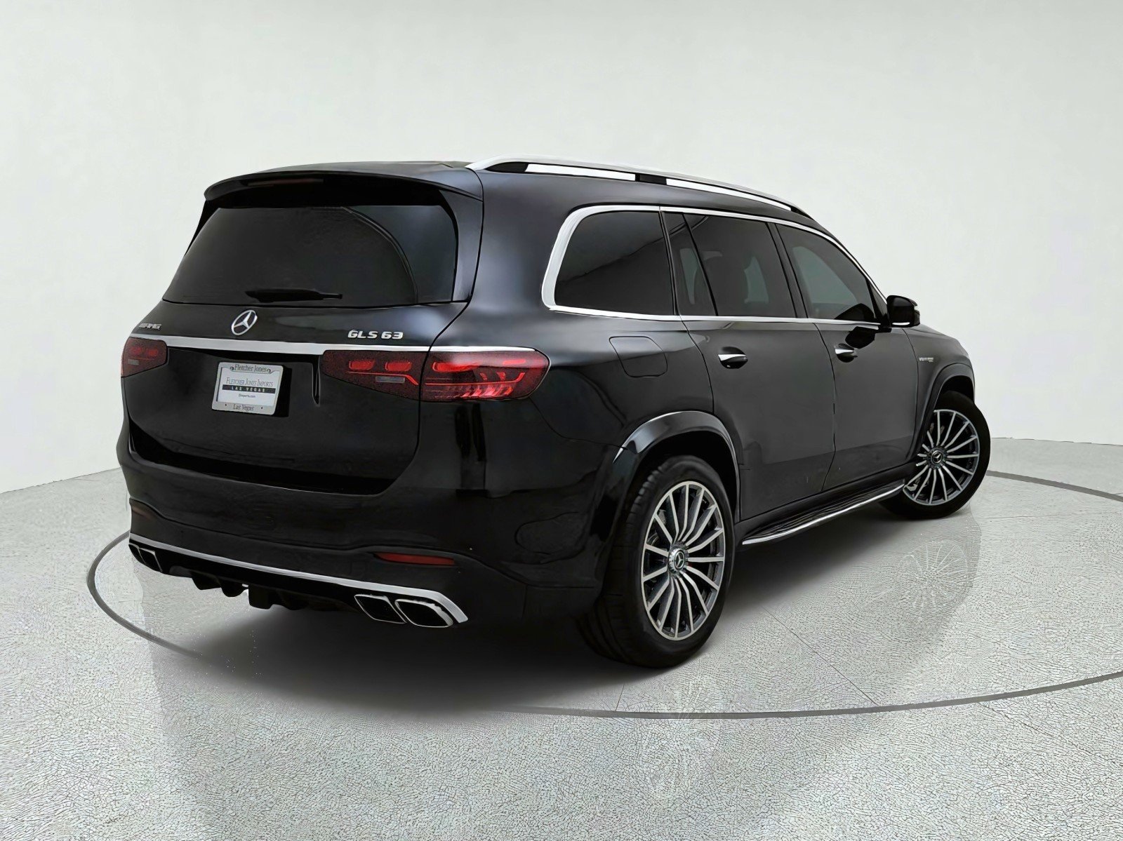 Certified Used 2025 Obsidian Black Metallic Mercedes-Benz AMG® GLS 63 image 9