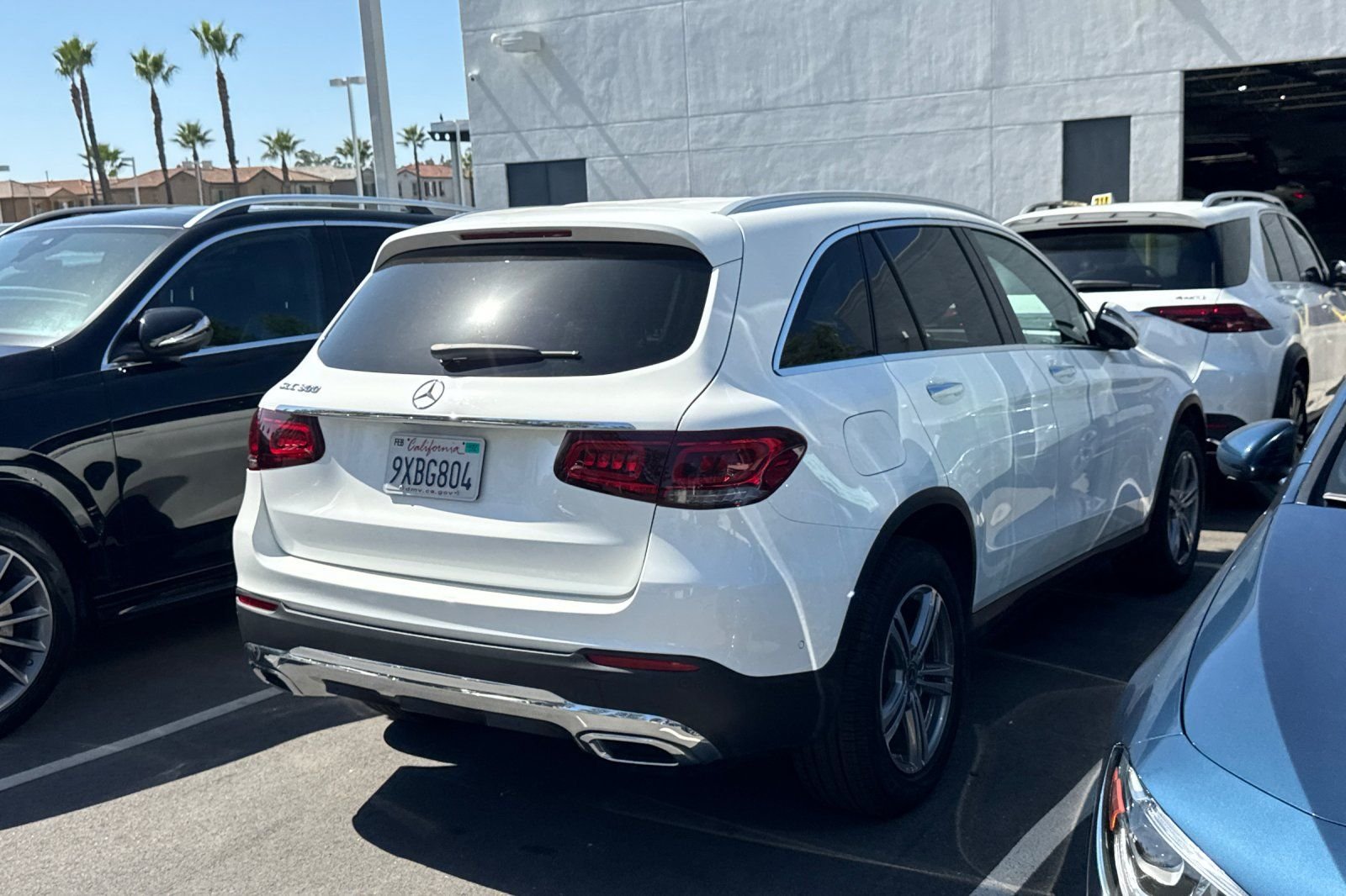 Certified Used 2021 White Mercedes-Benz GLC 300 image 4