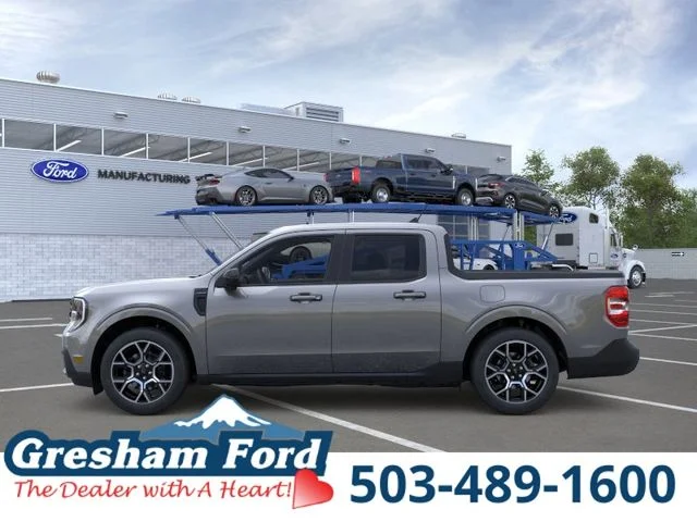 New 2026 Carbonized Gray Metallic Ford Lariat image 3