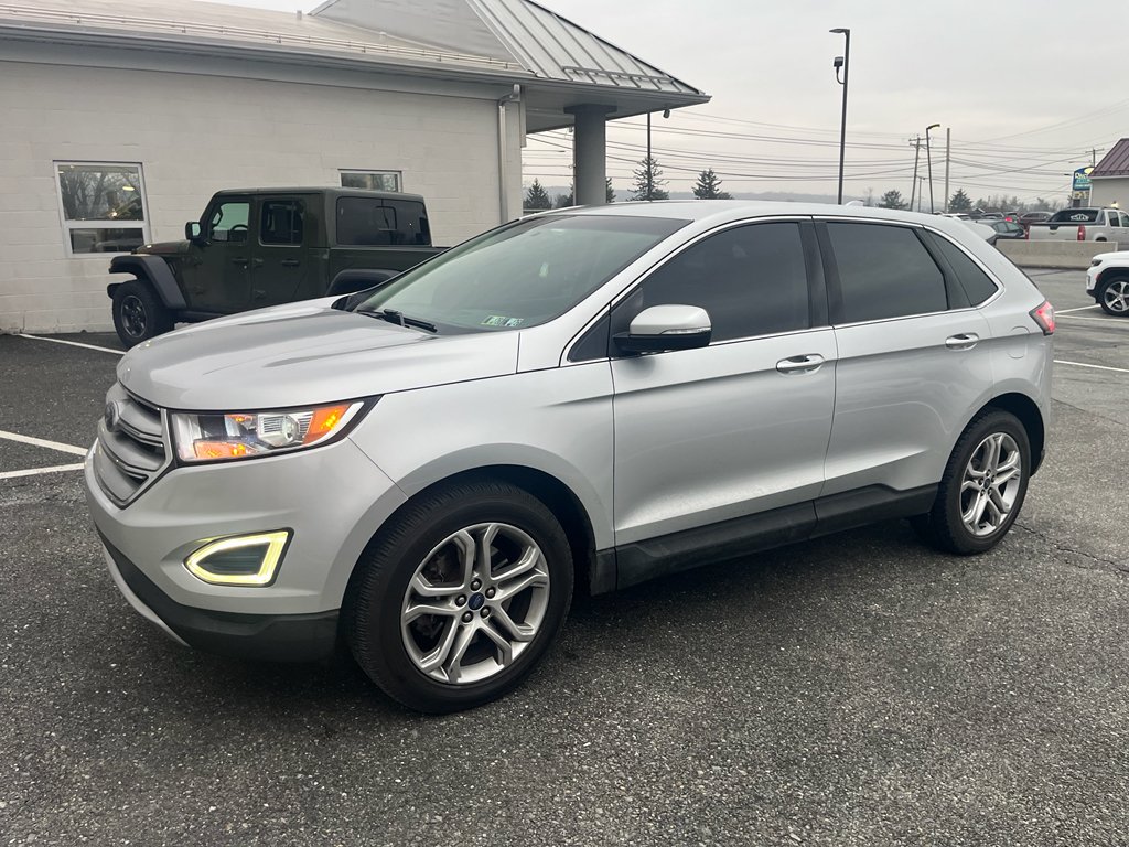 Used 2015 Ford Edge Titanium with VIN 2FMTK4K99FBB28363 for sale in Wrightsville, PA