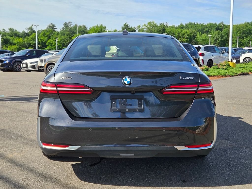 Certified Used 2024 Dark Graphite Metallic BMW 540i xDrive image 6