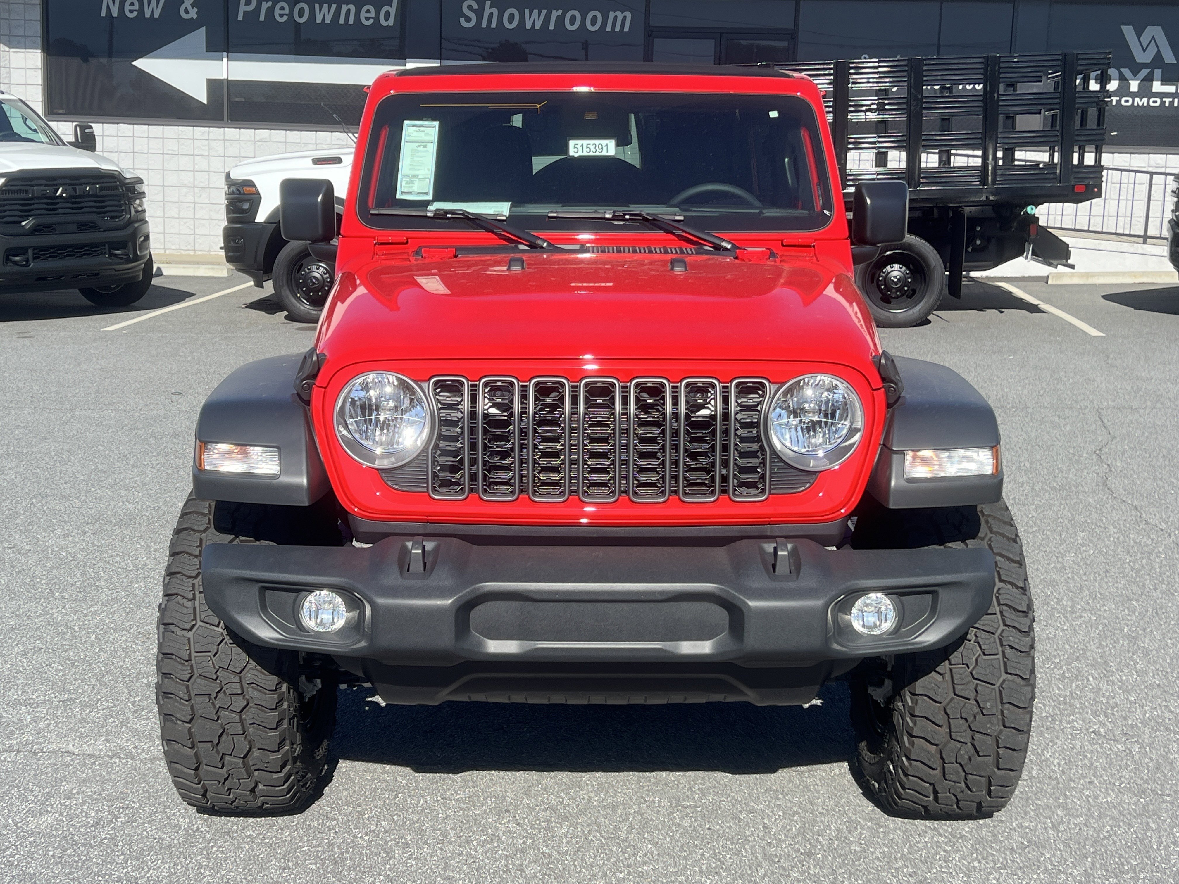 New 2025 Firecracker Red Clearcoat Jeep Sport S image 2