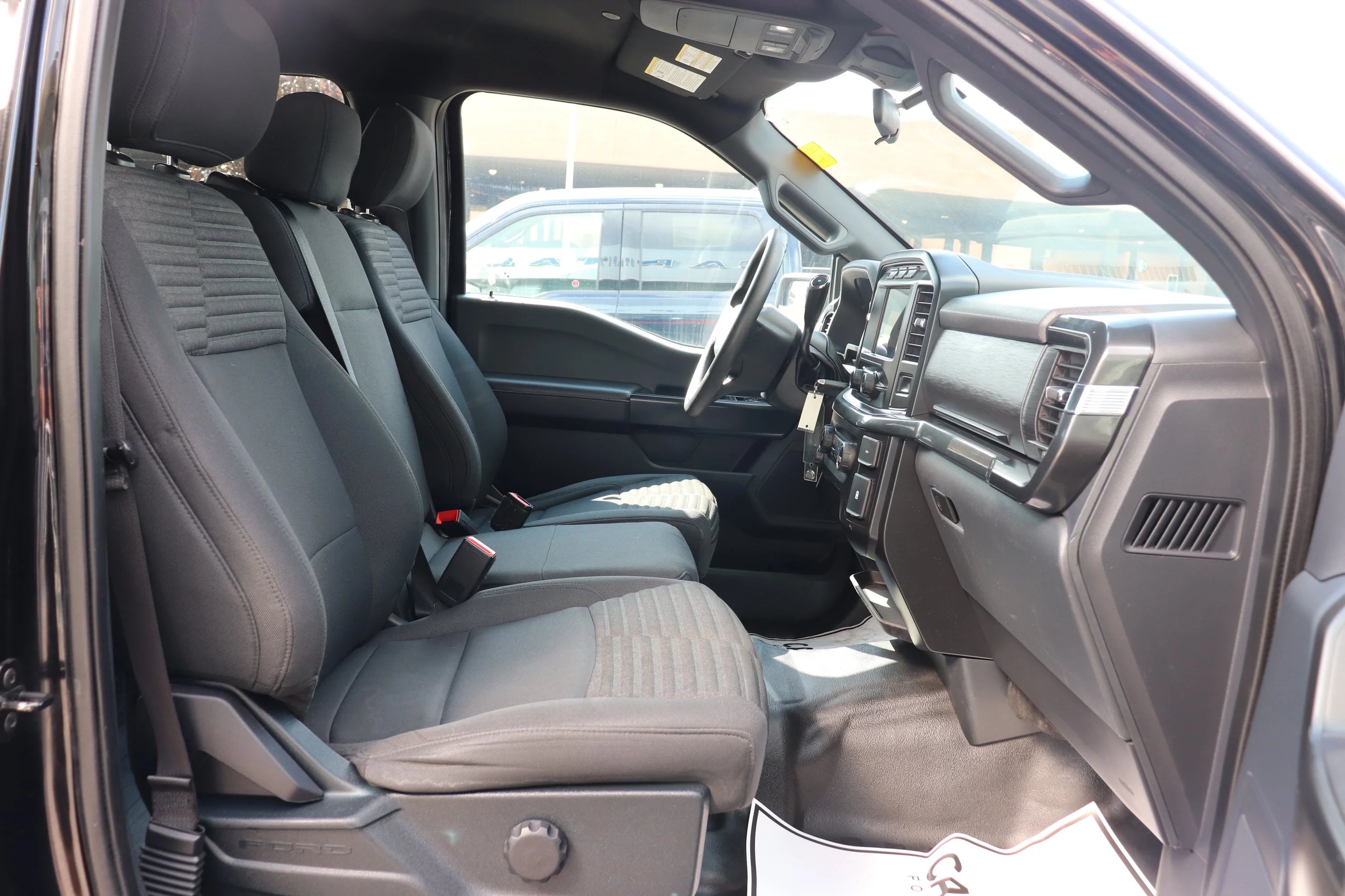 Used 2021 Black Ford XL 4WD SuperCrew 5.5