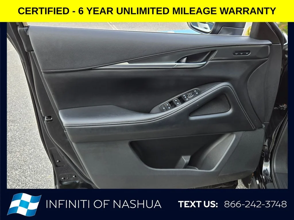 Certified Used 2023 Black INFINITI LUXE image 9