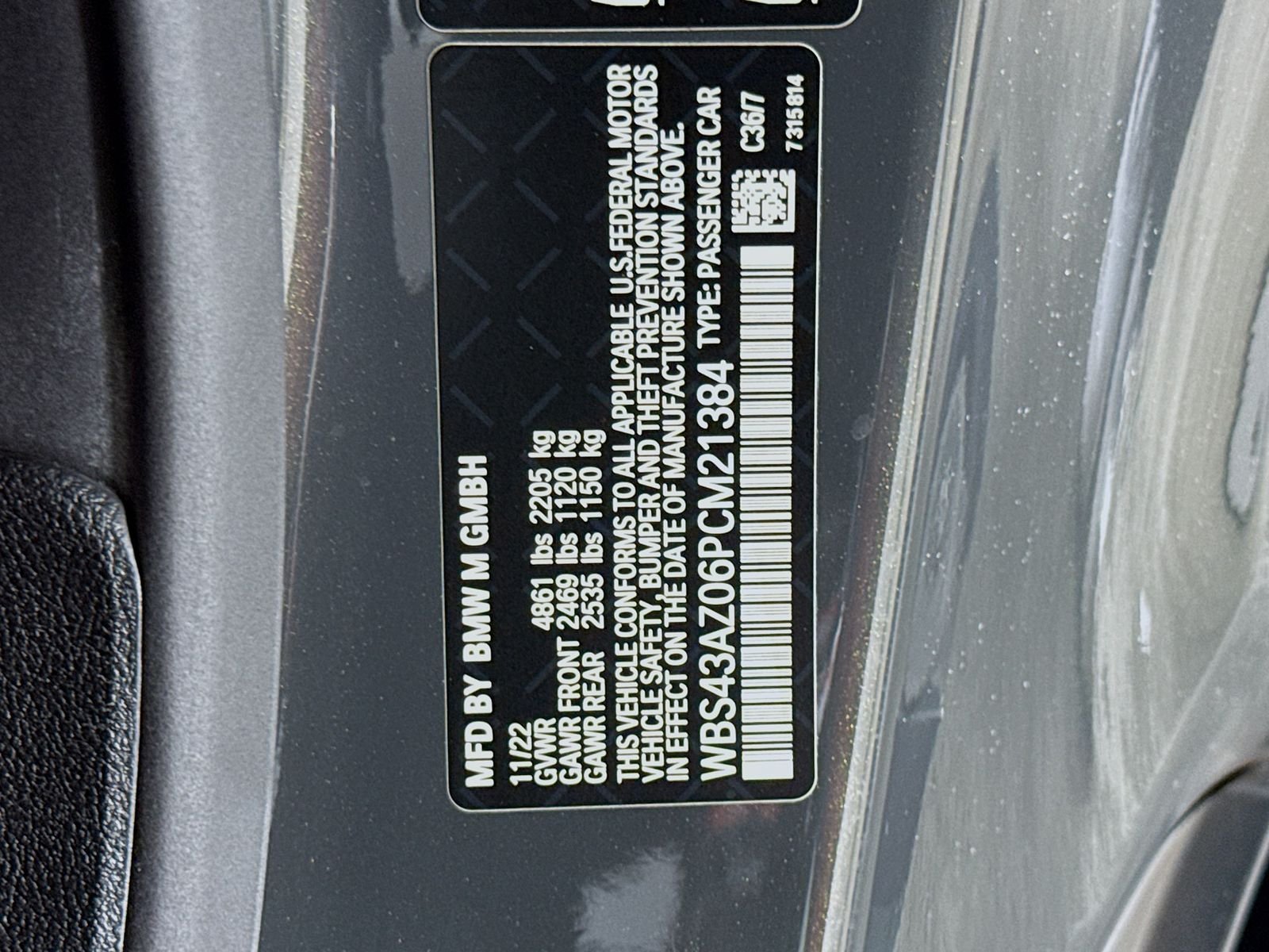 Used 2023 Dravit Gray Metallic BMW Competition image 33