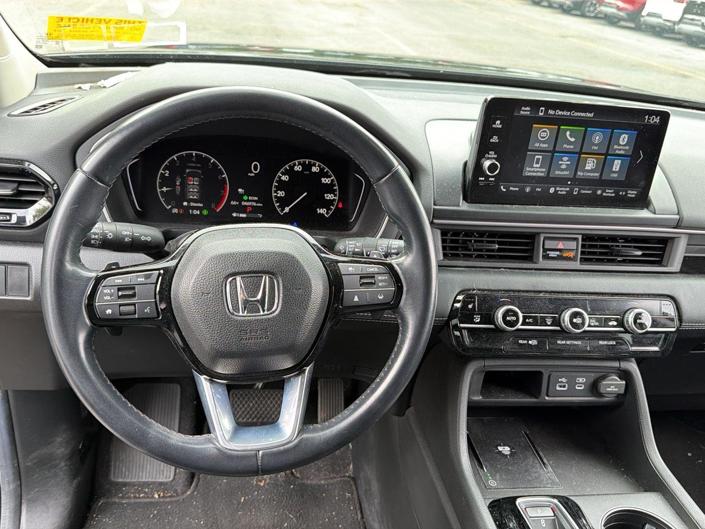 Used 2025 Crystal Black Pearl Honda EX-L image 2