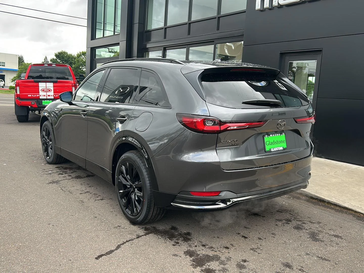 New 2026 Machine Gray Metallic Mazda 3.3 Turbo S Premium Sport AWD image 3