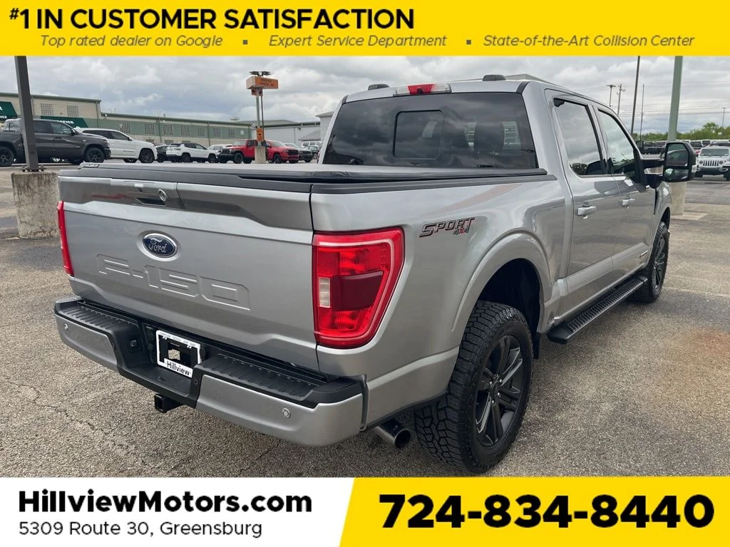 Used 2022 Silver Metallic Ford XLT image 6