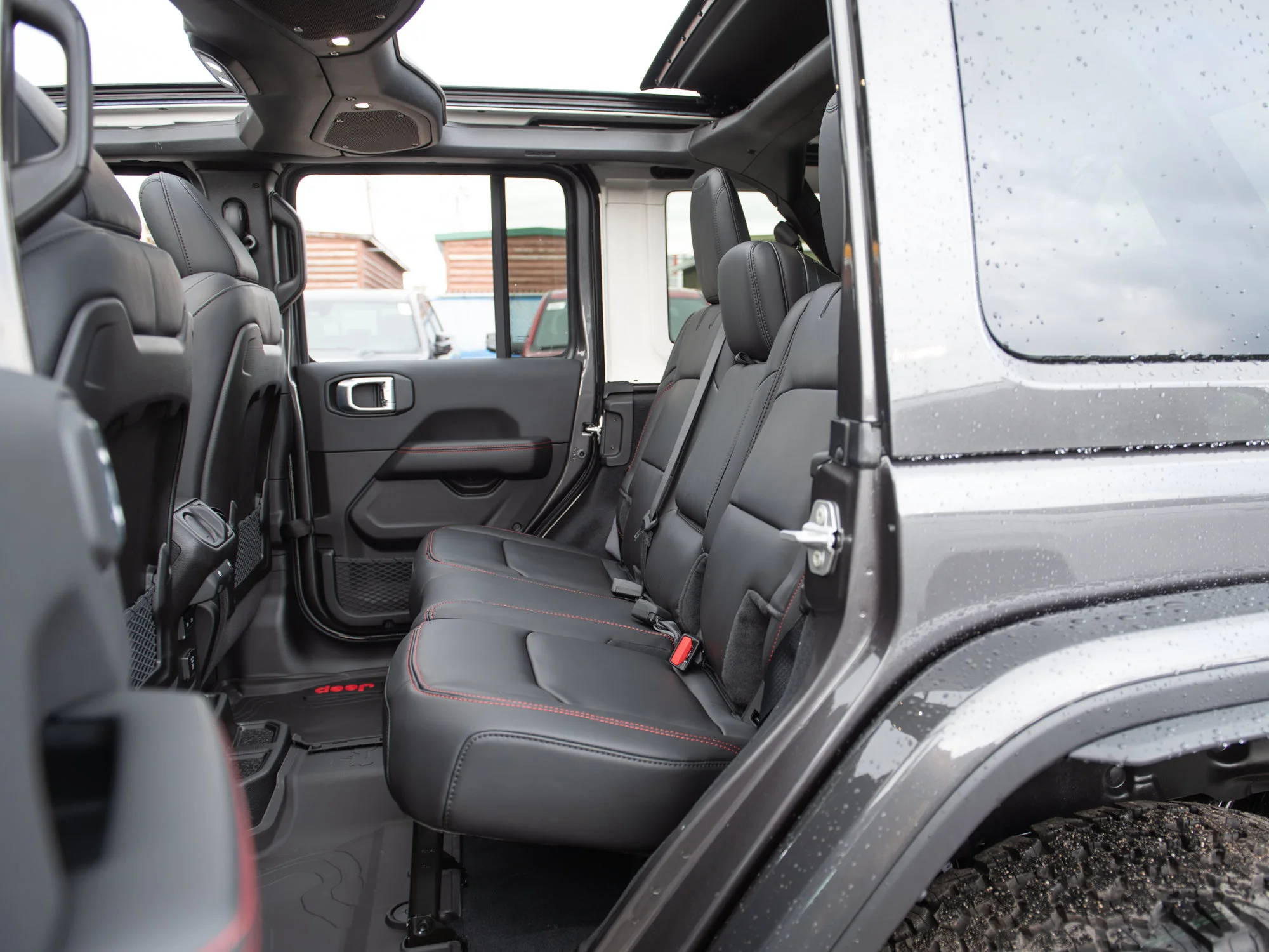 New 2027 Grey Jeep Rubicon X* 4 Door 4x4, Sky One-Touch Pwr Top, Nappa Leather, 35 Inch Tires image 28