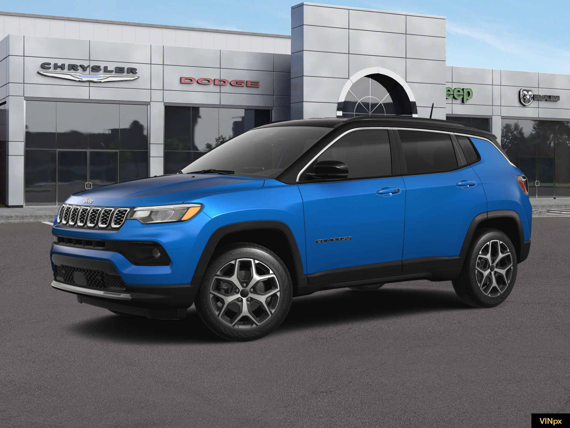 New 2026 Hydro Blue Pearlcoat Jeep Limited image 2