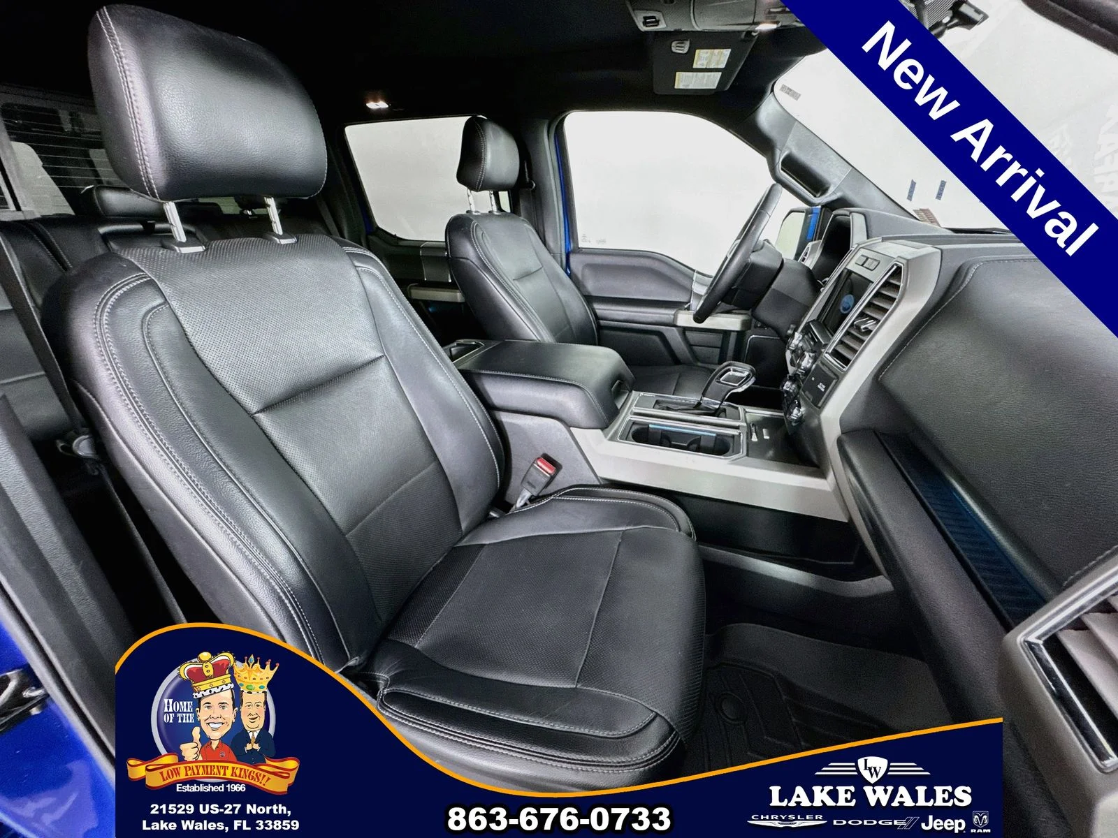 Certified Used 2016 Blue Ford Lariat image 27