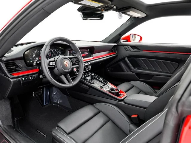 New 2026 Guards Red Porsche Carrera S image 4