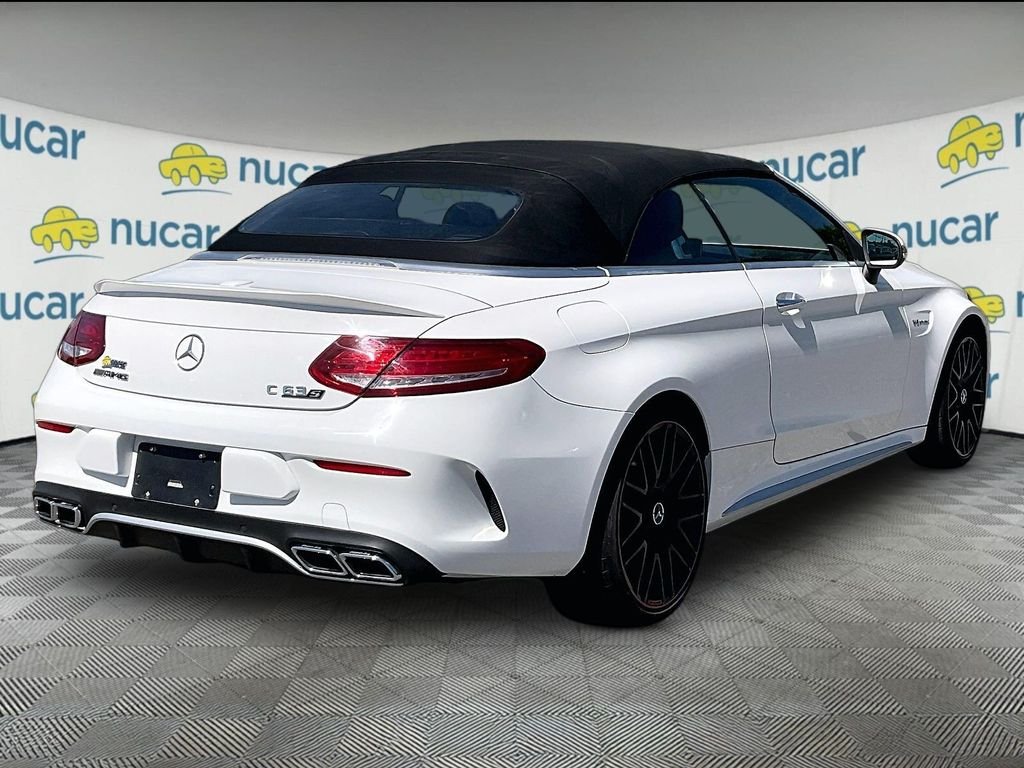 Used 2018 Polar White Mercedes-Benz C 63 S AMG® image 6