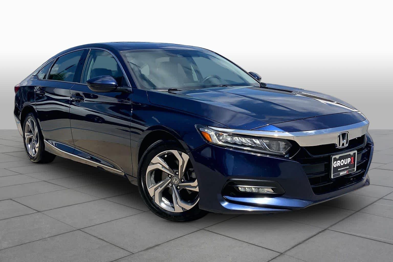 Used 2020 Obsidian Blue Pearl Honda EX-L image 3