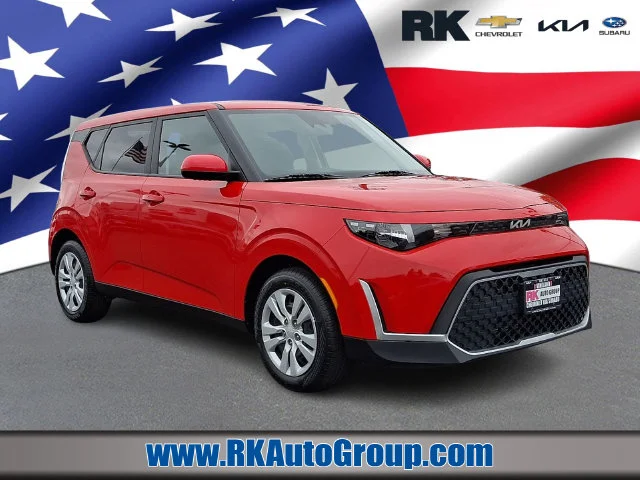 Certified Used 2023 Red Kia LX image 1