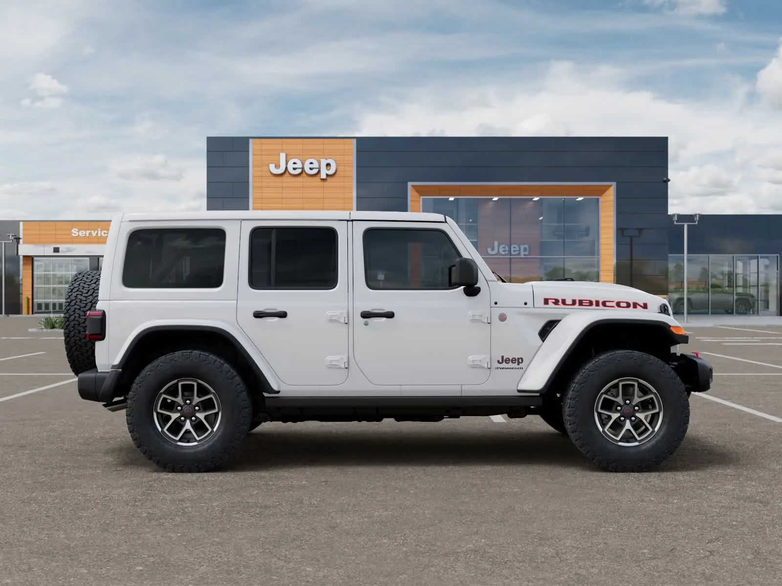 New 2027 Bright White Clearcoat Jeep Rubicon image 21