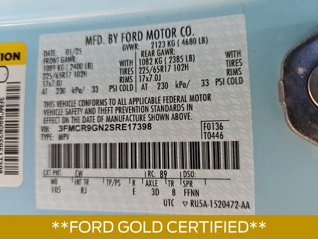 Used 2025 Blue Ford Heritage image 33