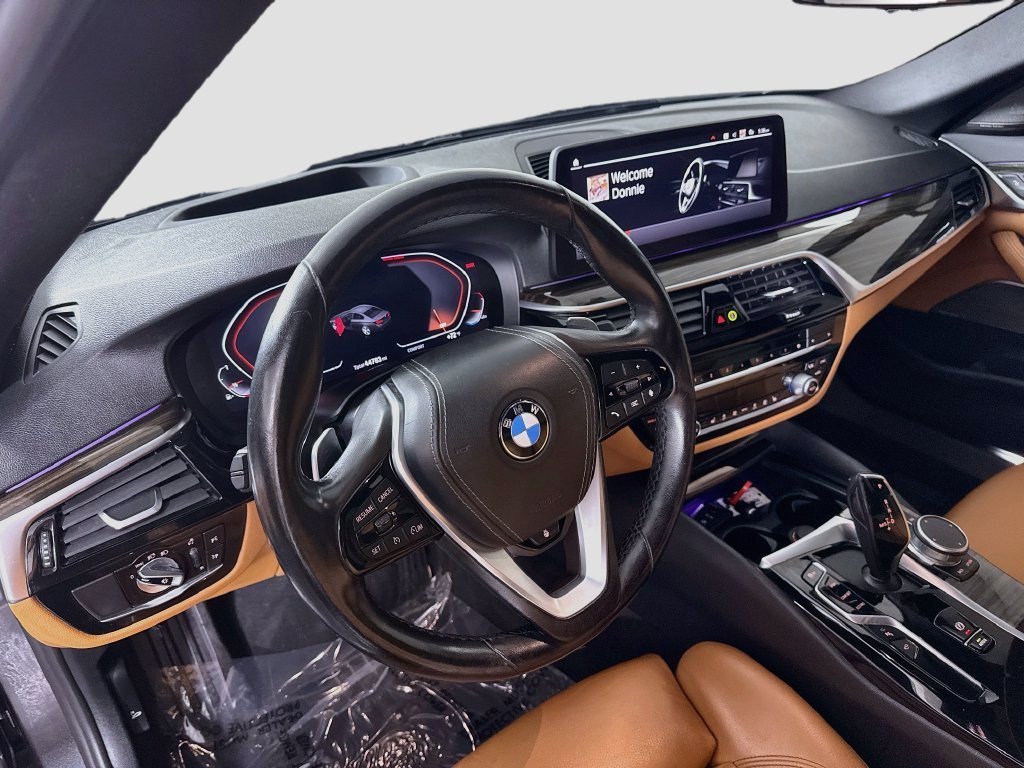 Used 2021 Dark Graphite Metallic BMW 540i xDrive image 19