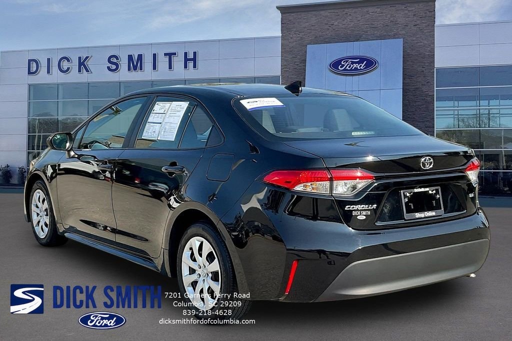 Certified Used 2024 Midnight Black Metallic Toyota LE image 4