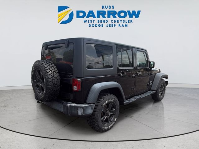Used 2017 Black Jeep Unlimited Sport image 5